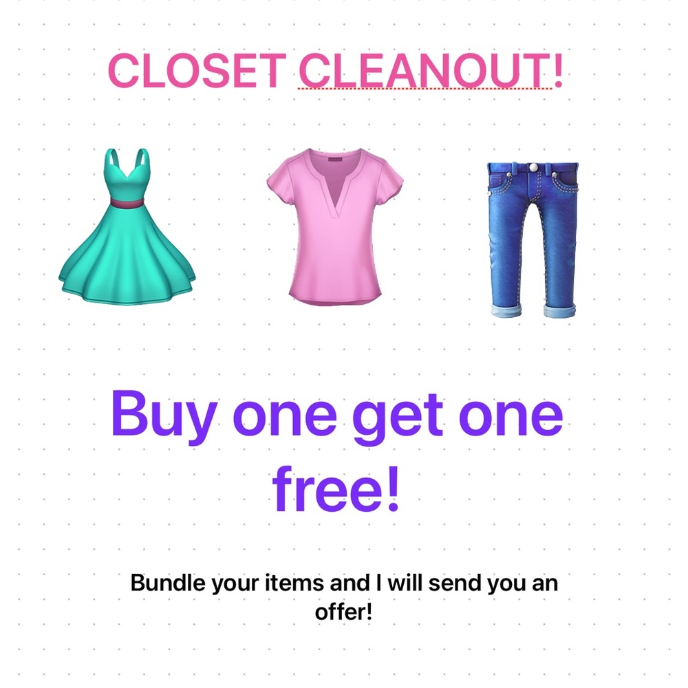 Buy One Get One Free!